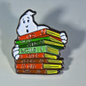 Pin's Ghostbusters ''No Human Being Would Stack Books Like This'' (01)